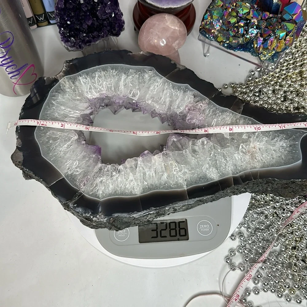 Agate & Amethyst “Mirror Mirror” Sugar Portal - AGMIRPORTL-001 - Picture 12 of 12